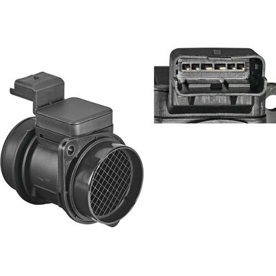 Valeo 253723 Czujnik przepływu powietrza - Hitzedrót, 6-pin, 12V Valeo 253723 Czujnik przepływu powietrza - Hitzedrót, 6-pin, 12V