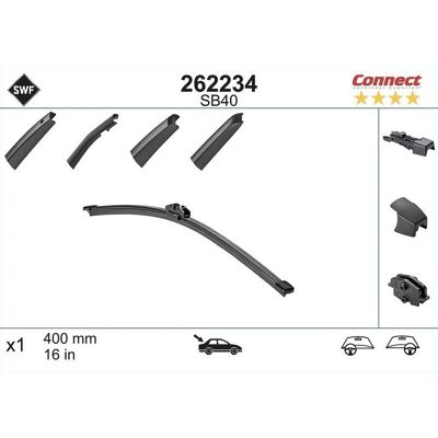 SWF Takaikkunanpyyhkimen - Yleiskäyttöinen Fiat Doblo, VW T5, Skoda Octavia, Mercedes Viano SWF Takaikkunanpyyhkimen - Yleiskäyttöinen Fiat Doblo, VW T5, Skoda Octavia, Mercedes Viano