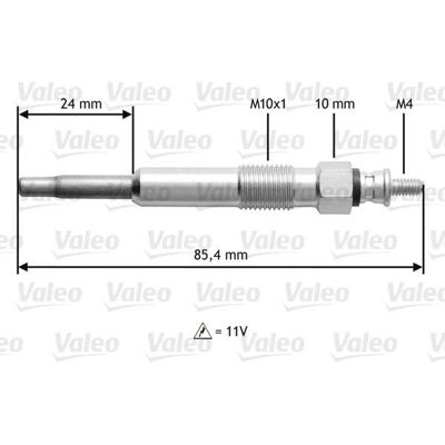 VALEO Model 345105 Buji de preîncălzire - Buji de preîncălzire VALEO Model 345105 Buji de preîncălzire - Buji de preîncălzire