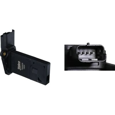 VALEO Misuratore di portata d'aria - Altezza 89mm, Larghezza 40mm, Lunghezza 66mm - Senza alloggiamento VALEO Misuratore di portata d'aria - Altezza 89mm, Larghezza 40mm, Lunghezza 66mm - Senza alloggiamento