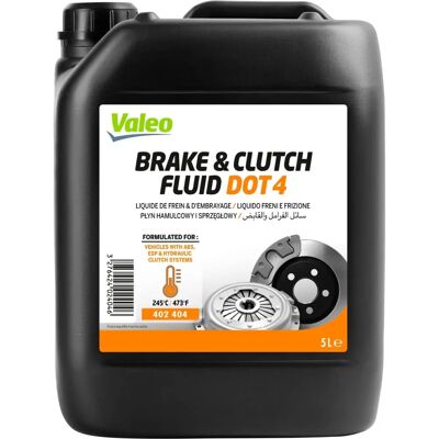 VALEO Modell 402404 Bremsflüssigkeit - Bremsart DOT 4 - 5L VALEO Modell 402404 Bremsflüssigkeit - Bremsart DOT 4 - 5L