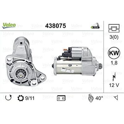 Valeo Partida 438075 - Starter Valeo Partida 438075 - Starter