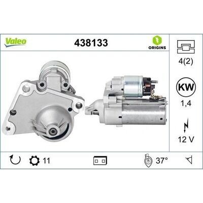 Valeo 438133 Anlasser - Starter Valeo 438133 Anlasser - Starter
