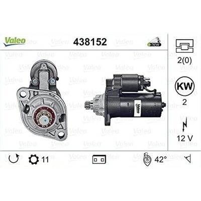 Valeo ESMVG7015 - Starter for Audi Tt Ford Galaxy Seat Alhambra Valeo ESMVG7015 - Starter for Audi Tt Ford Galaxy Seat Alhambra
