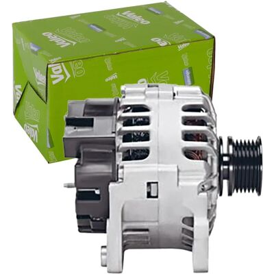 Valeo 439445 Generator - 14V, 90A, Vierpunktbefestigung, Rechtsdrehend, Riemenscheibe, 6 Rillen Valeo 439445 Generator - 14V, 90A, Vierpunktbefestigung, Rechtsdrehend, Riemenscheibe, 6 Rillen