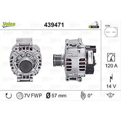 Valeo Modell 10443435 120A Generator - Mercedes-Benz C/E Klasse Valeo Modell 10443435 120A Generator - Mercedes-Benz C/E Klasse