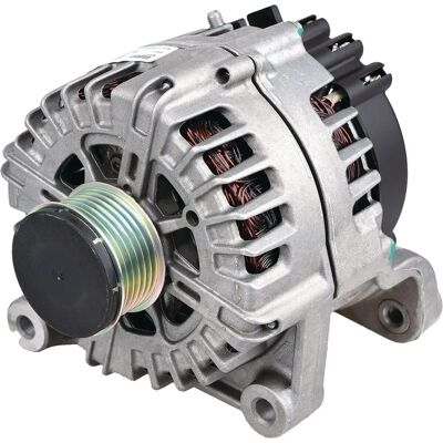 Vadéo 439652 Generator - 180A, 14V, Med remskiva, Trepunktsmontering, Medurs, 6 spår, 7.51kg Vadéo 439652 Generator - 180A, 14V, Med remskiva, Trepunktsmontering, Medurs, 6 spår, 7.51kg