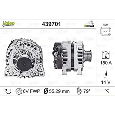 VALEO Alternator 439701 - Alternator VALEO Alternator 439701 - Alternator