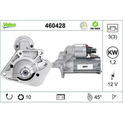 VALEO Renault Dacia Starter - 460428 VALEO Renault Dacia Starter - 460428