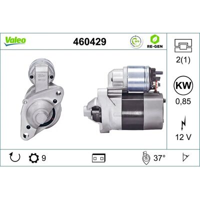 VALEO Startingimoottori - 460429 VALEO Startingimoottori - 460429