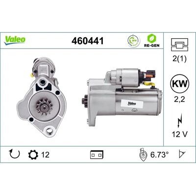 VALEO 460441 Startmotor - Mercedes-Benz Sprinter VALEO 460441 Startmotor - Mercedes-Benz Sprinter