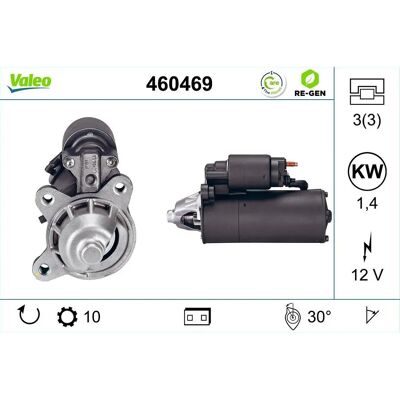 VALEO - 460469 - 12V - Transit Connect Mk1 - Starter VALEO - 460469 - 12V - Transit Connect Mk1 - Starter