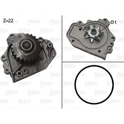 Valeo 506680 Wasserpumpe - Honda Civic, CRX, Integra - Motorkühlung Valeo 506680 Wasserpumpe - Honda Civic, CRX, Integra - Motorkühlung