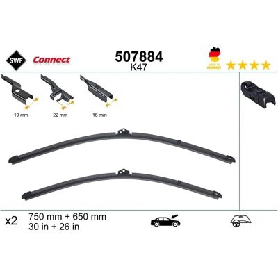 SWF 507884 Windshield Wiper Blade SWF 507884 Windshield Wiper Blade