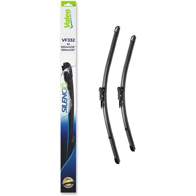 Valeo 2x Flat Blade Wiper Set - Wiper Blades for Audi, Ford Valeo 2x Flat Blade Wiper Set - Wiper Blades for Audi, Ford