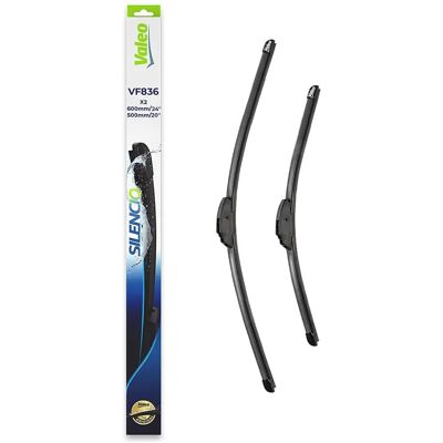 Valeo Scheibenwischer 577836 - Vorderseite, 2 Stück Valeo Scheibenwischer 577836 - Vorderseite, 2 Stück