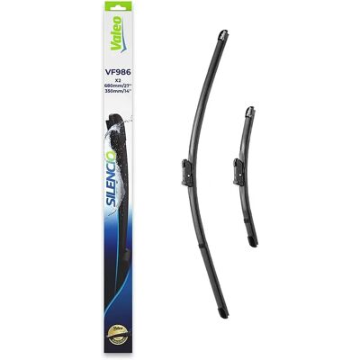 VALEO Mokka Renault Captur Hyundai ix20 Flat Blade Wiper Set - Windscreen Wiper Blade VALEO Mokka Renault Captur Hyundai ix20 Flat Blade Wiper Set - Windscreen Wiper Blade