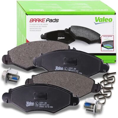 Valeo 598461 Belüftete Bremsbeläge für Peugeot 206, 306, 206+ - Bremsbeläge Valeo 598461 Belüftete Bremsbeläge für Peugeot 206, 306, 206+ - Bremsbeläge