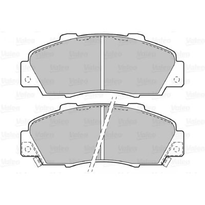 VALEO 598627 Kit de Plaquettes de Frein - Indicateur d'Usure Axe Avant Inclus - Publicité VALEO 598627 Kit de Plaquettes de Frein - Indicateur d'Usure Axe Avant Inclus - Publicité