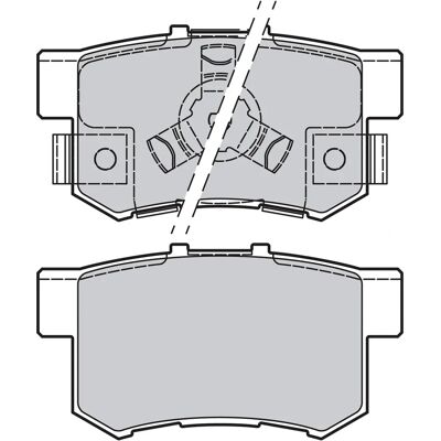 VALEO 601043 Hinterachsbremssatz - Honda, Suzuki VALEO 601043 Hinterachsbremssatz - Honda, Suzuki