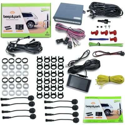 VALEO 632202 Parkeersensorensysteem - 8 Sensores Ultrasoon VALEO 632202 Parkeersensorensysteem - 8 Sensores Ultrasoon