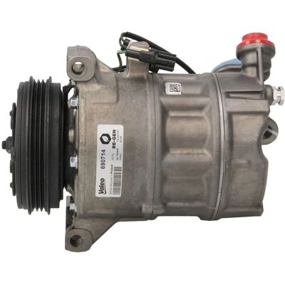 Valeo PXC16 Volvo ilmastointitehdaspumppu - R134a, 12V Valeo PXC16 Volvo ilmastointitehdaspumppu - R134a, 12V