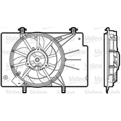 Ventilador Valeo Ford - Compatible con Fiesta, B-Max, Calidad OEM Ventilador Valeo Ford - Compatible con Fiesta, B-Max, Calidad OEM