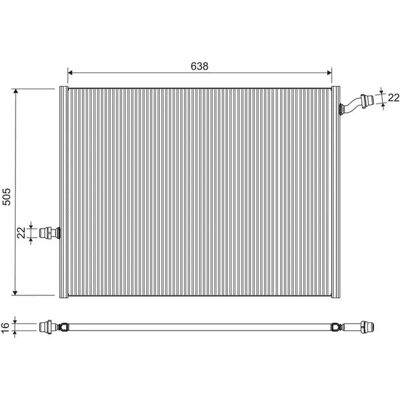 VALEO 701290 Radiateur d'eau - Refroidisseur VALEO 701290 Radiateur d'eau - Refroidisseur