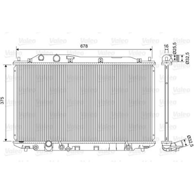 Ψύξη κινητήρα Valeo 701570 Ψύξη κινητήρα Valeo 701570