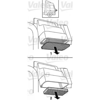 VALEO - CLIMFILTER COMFORT 716001 - Kabinový vzduchový filtr VALEO - CLIMFILTER COMFORT 716001 - Kabinový vzduchový filtr