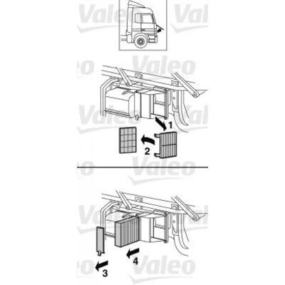 VALEO Kupéfilter - Partikelfilter VALEO Kupéfilter - Partikelfilter