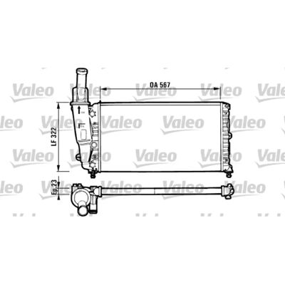 VALEO - 3276427315622 - Aluminium - 28mm - Radiator VALEO - 3276427315622 - Aluminium - 28mm - Radiator