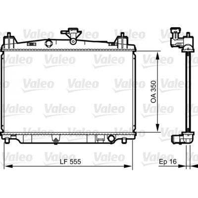 VALEO 735416 Alumiinikyläri - Jäähdytysjärjestelmän osa Mazda 2/3/5 ovet VALEO 735416 Alumiinikyläri - Jäähdytysjärjestelmän osa Mazda 2/3/5 ovet