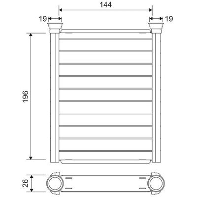 VALEO 811589 Ψυγείο - Σύστημα θέρμανσης Toyota Aygo VALEO 811589 Ψυγείο - Σύστημα θέρμανσης Toyota Aygo