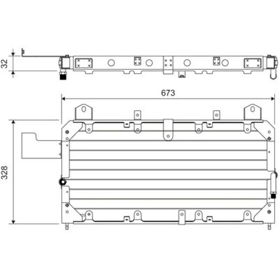 VALEO 814062 Klimakühler - Aluminium, ohne Trockner VALEO 814062 Klimakühler - Aluminium, ohne Trockner