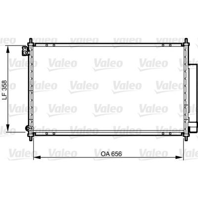 VALEO 814159 - Luftkondensator VALEO 814159 - Luftkondensator