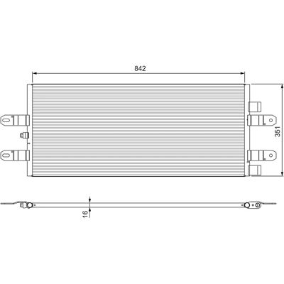 VALEO 815093 Alumiininen Lämmitin - Ilmastointi VALEO 815093 Alumiininen Lämmitin - Ilmastointi