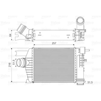 Valeo Intercooler 144961381r - Intercooler Valeo Intercooler 144961381r - Intercooler