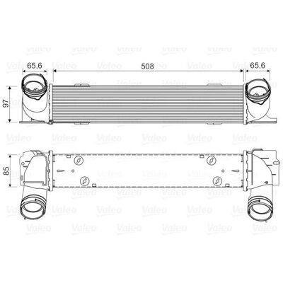 Intercooler Valeo - 818553 - Passar till BMW 1, 3, X1 Intercooler Valeo - 818553 - Passar till BMW 1, 3, X1