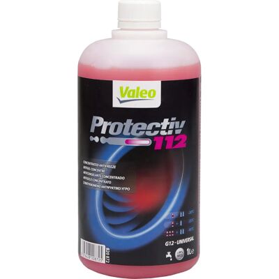 Valeo 112 Różowy płyn chłodniczy G12 - 1L Valeo 112 Różowy płyn chłodniczy G12 - 1L