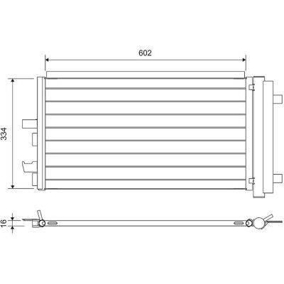 VALEO 822752 Αλουμινένιος Κοντεσσέρ Κλιματισμού - Κοντεσσέρ Κλιματισμού VALEO 822752 Αλουμινένιος Κοντεσσέρ Κλιματισμού - Κοντεσσέρ Κλιματισμού