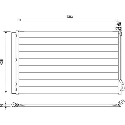 VALEO 822756 Klimakondensator - OEM Tesla VALEO 822756 Klimakondensator - OEM Tesla