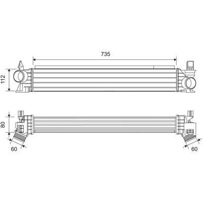 Valeo 822945 Intercooler - Turbo System Valeo 822945 Intercooler - Turbo System