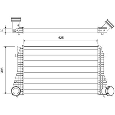 Valeo 822949 Intercooler - Intercooler Valeo 822949 Intercooler - Intercooler