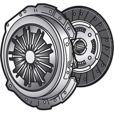 VALEO Clutch Kit - 826507 - Push kontrol - 20 tænder - Med kobling og trykplade - Bilreservedel VALEO Clutch Kit - 826507 - Push kontrol - 20 tænder - Med kobling og trykplade - Bilreservedel