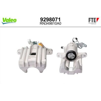 FTE 9298071 Graues Aluminium Bremssattel hinten rechts - Bremssattel FTE 9298071 Graues Aluminium Bremssattel hinten rechts - Bremssattel
