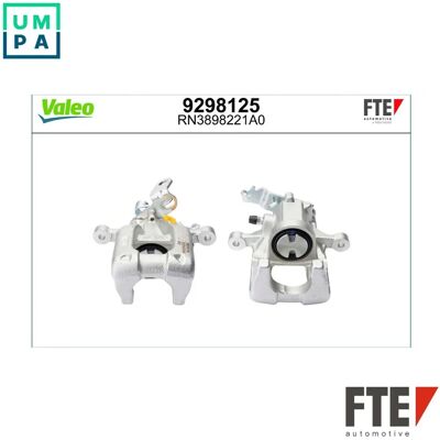 FTE 9298125 Placă de frână stânga spate din fontă gri - Placă de frână FTE 9298125 Placă de frână stânga spate din fontă gri - Placă de frână