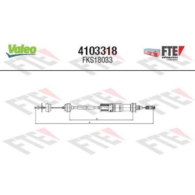 FTE 4103318 - Kupplungszug - Automatische Einstellung FTE 4103318 - Kupplungszug - Automatische Einstellung