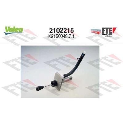 VALEO 2102215 Kytkin sylinteri - Alumiini, 15,87mm halkaisija, Vasen ohjaus VALEO 2102215 Kytkin sylinteri - Alumiini, 15,87mm halkaisija, Vasen ohjaus