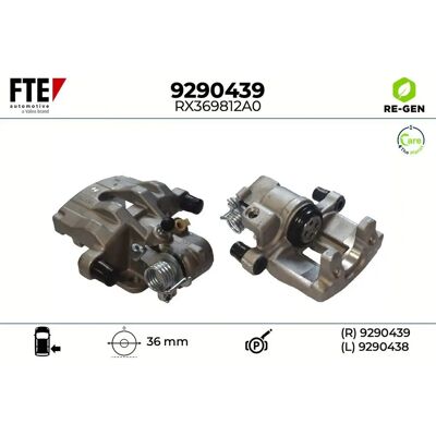 FTE 9290439 Grauer Aluminium Bremszylinder - Bremszylinder FTE 9290439 Grauer Aluminium Bremszylinder - Bremszylinder